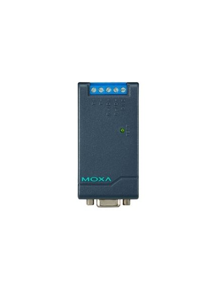 Moxa (TCC-80I-DB9) Port-powered RS-232 to RS-422/485 converter with 15 KV serial ESD protection, DB9 male connector on the RS-422/485 side, and 2.5 KV optical isolation 3