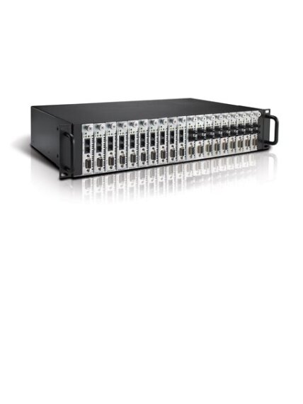 Moxa (TRC-190-DC-48) Rack chassis, 2U, single 36 to 53 VDC input, with 19 slots on front panel 3 Moxa (TRC-190-DC-48) Rack chassis, 2U, single 36 to 53 VDC input, with 19 slots on front panel 3