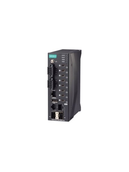 Moxa (TWS-3010-SPE-8PB-2GC-T) Managed single-pair Ethernet switch with 2 10/100/1000BaseT(X) or 100/1000BaseSFP ports, 8 10BASE-T1L ports with IEC 63171-2 SPE connectors and PoDL power classes 10, 11, and 12, dual 24 VDC power supplies, -40 to 75°C operat 3 Moxa (TWS-3010-SPE-8PB-2GC-T) Managed single-pair Ethernet switch with 2 10/100/1000BaseT(X) or 100/1000BaseSFP ports, 8 10BASE-T1L ports with IEC 63171-2 SPE connectors and PoDL power classes 10, 11, and 12, dual 24 VDC power supplies, -40 to 75°C operat 3