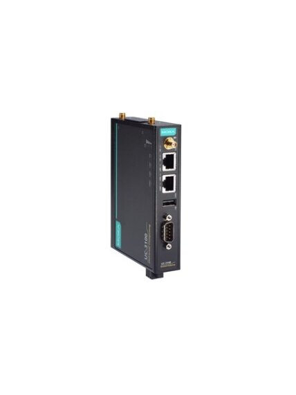 Moxa (UC-3111-T-EU-LX-NW) Arm-based computer for the EU region with built-in LTE Cat. 1 module, 1 GHz processor, 1 GB RAM, 8 GB eMMC, 2 Ethernet ports, 2 serial ports, 1 USB port, 1 SD slot, -40 to 70°C operating temperature 1 Moxa (UC-3111-T-EU-LX-NW) Arm-based computer for the EU region with built-in LTE Cat. 1 module, 1 GHz processor, 1 GB RAM, 8 GB eMMC, 2 Ethernet ports, 2 serial ports, 1 USB port, 1 SD slot, -40 to 70°C operating temperature 1