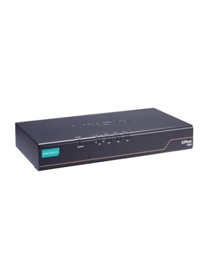 Moxa (UPort 1450I-G2-T) USB to 4-port RS-232/422/485 converter with 2 kV isolation protection, -40 to 75°C operating temperature 1