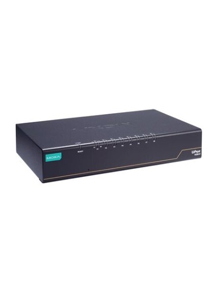 Moxa (UPort 1650I-8-G2-T) USB to 8-port RS-232/422/485 converter with 2 kV isolation protection, -40 to 75°C operating temperature 1