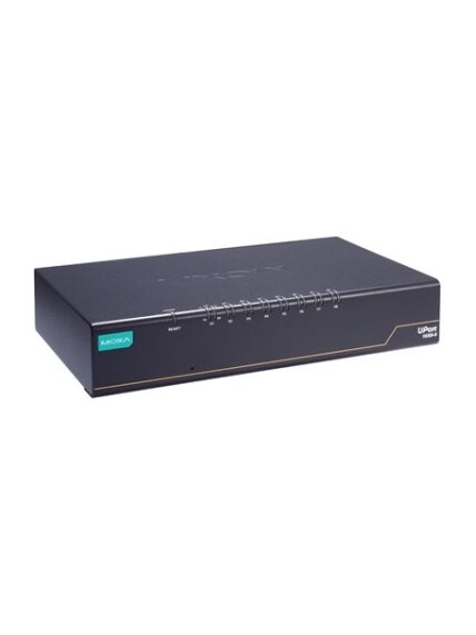 Moxa (UPort 1650I-8-G2-T) USB to 8-port RS-232/422/485 converter with 2 kV isolation protection, -40 to 75°C operating temperature