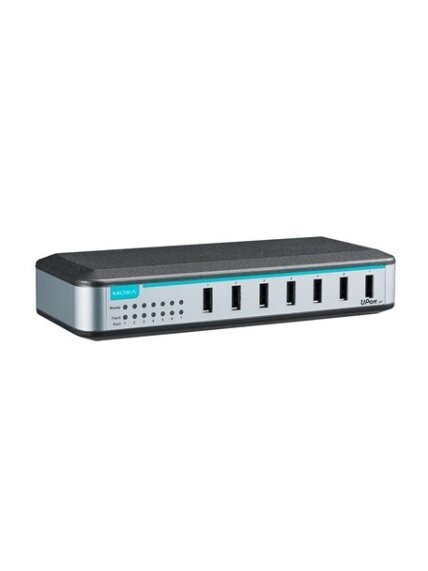Moxa (UPort 207) 7-port entry-level USB hub, adaptor included Moxa (UPort 207) 7-port entry-level USB hub, adaptor included