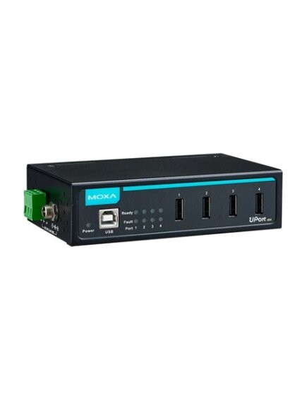 Moxa (UPort 404) 4-port industrial USB hub, adaptor included, 0 to 60°C operating temperature 3 Moxa (UPort 404) 4-port industrial USB hub, adaptor included, 0 to 60°C operating temperature 3