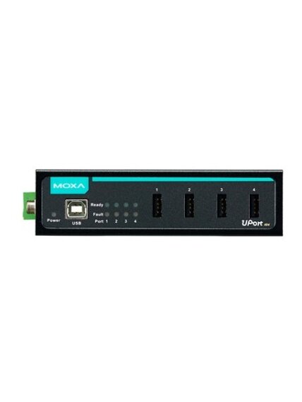 Moxa (UPort 404-T w/o Adapter) 4-port industrial USB hub, without adatper, -40 to 85°C operating temperature 3 Moxa (UPort 404-T w/o Adapter) 4-port industrial USB hub, without adatper, -40 to 85°C operating temperature 3