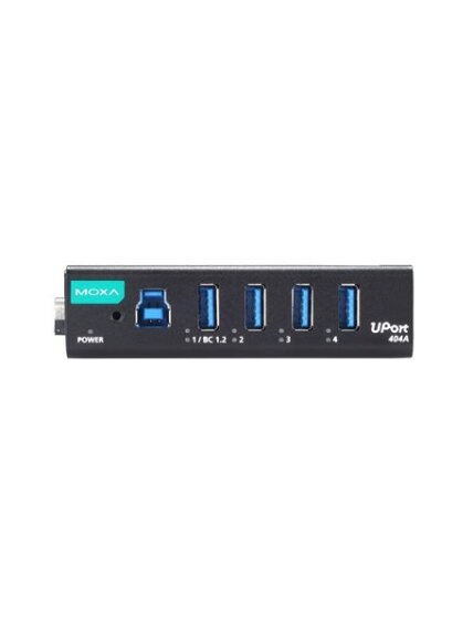 Moxa (UPort 404A-T) 4-port industrial-grade USB 3.2 hubs, -40 to 85°C operating temperature 3