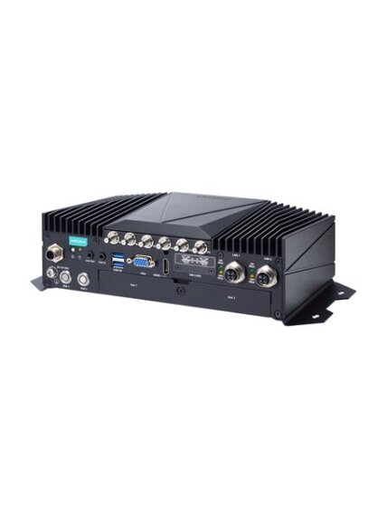 Moxa (V2406C-KL7-T) x86 computer with Intel® 7th Gen Core™ i7-7600U 2.8 GHz processor, 1 HDMI port, 1 VGA port, 2 GbE ports, 4 COM ports, 6 DIs, 2 DOs, 1 mSATA slot, dual 2.5-inch SSD/HDD slots, 2 mPCIe slots, 4 USB ports, 24 to 110 VDC power input with i 3 Moxa (V2406C-KL7-T) x86 computer with Intel® 7th Gen Core™ i7-7600U 2.8 GHz processor, 1 HDMI port, 1 VGA port, 2 GbE ports, 4 COM ports, 6 DIs, 2 DOs, 1 mSATA slot, dual 2.5-inch SSD/HDD slots, 2 mPCIe slots, 4 USB ports, 24 to 110 VDC power input with i 3