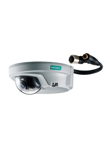 Moxa (VPort P06-1MP-M12-CAM36-T) EN50155, HD, compact IP camera, M12 connector, 1 audio-in, PoE, 3.6 mm lens, -40 to 70°C operating temperature 1 Moxa (VPort P06-1MP-M12-CAM36-T) EN50155, HD, compact IP camera, M12 connector, 1 audio-in, PoE, 3.6 mm lens, -40 to 70°C operating temperature 1