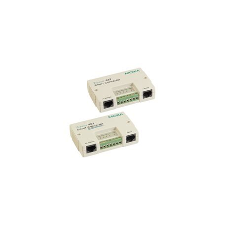 Moxa (A52-DB9F w/ Adapter) RS-232/422/485 keitiklis su adapteriu, DB9F kabelis