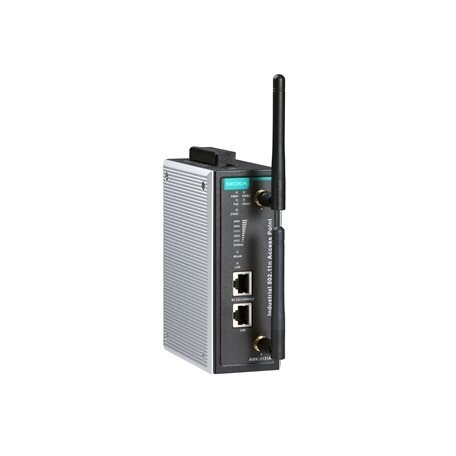 Moxa (AWK-3131A-JP) pramoninis Wi-Fi 4 (802.11n) belaidis prieigos taškas / tiltas / klientas, JP dažnių juosta, Darbinė temperatūra: -25...60 °C