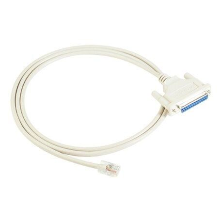 Moxa (CN20030) 10 kontaktų RJ45 į DB25 lizdas nuoseklusis ryšys kabelis