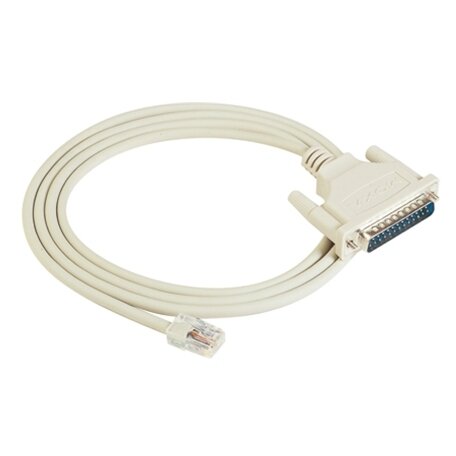 Moxa (CN20040) 10 kontaktų RJ45 į DB25 kištukas nuoseklusis ryšys kabelis