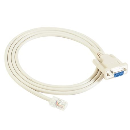 Moxa (CN20070) 10 kontaktų RJ45 į DB9 lizdas nuoseklusis ryšys kabelis