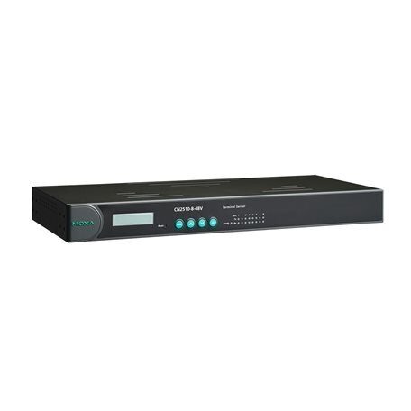 Moxa (CN2510-8-48V) 8 prievadų RS-232 asinchroninis serveris, +/-48 VDC maitinimo įėjimas