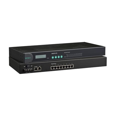 Moxa (CN2510-8) 8 prievadų RS-232 asinchroninis serveris, 100...240 VAC maitinimo įėjimas 1