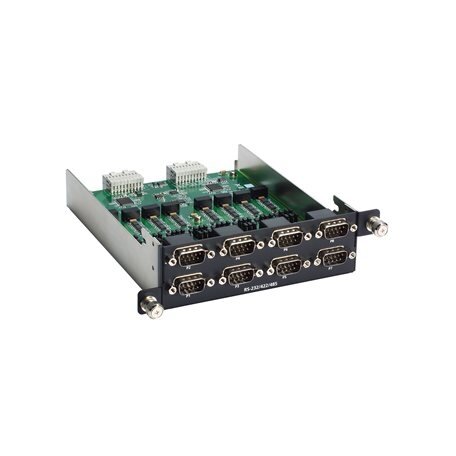 Moxa (DN-SP08-I-TB) 8 prievadų pasirenkamas programine įranga RS-232/422/485 PCIe nuoseklusis ryšys modulis su gnybtų bloko jungtis Moxa (DN-SP08-I-TB) 8 prievadų pasirenkamas programine įranga RS-232/422/485 PCIe nuoseklusis ryšys modulis su gnybtų bloko jungtis