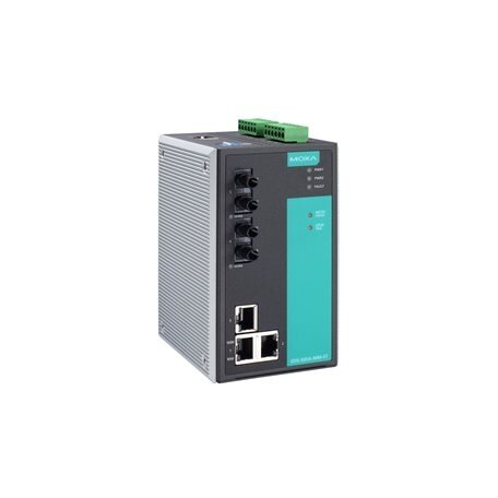 Moxa (EDS-505A) valdomas Ethernet komutatorius, komplektacija: 5 10/100BaseT(X) prievadai, Darbinė temperatūra: 0...60 °C 3