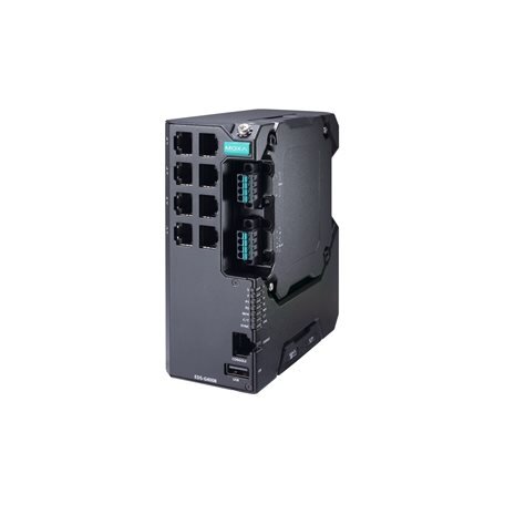 Moxa (EDS-G4008-HV) valdomas Ethernet komutatorius, komplektacija: 8 10/100/1000BaseT(X) prievadai, vienas maitinimo šaltinis, 110/220 VAC/VDC, Darbinė temperatūra: -10...60 °C 3 Moxa (EDS-G4008-HV) valdomas Ethernet komutatorius, komplektacija: 8 10/100/1000BaseT(X) prievadai, vienas maitinimo šaltinis, 110/220 VAC/VDC, Darbinė temperatūra: -10...60 °C 3