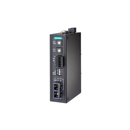 Moxa (ICF-1150-S-ST-T) pramoninis RS-232/422/485 į vienamodis šviesolaidis keitiklis, ST jungtis, Darbinė temperatūra: -40...85 °C 2 Moxa (ICF-1150-S-ST-T) pramoninis RS-232/422/485 į vienamodis šviesolaidis keitiklis, ST jungtis, Darbinė temperatūra: -40...85 °C 2