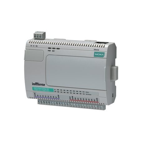 Moxa (ioMirror E3210) Universalus Peer-į-Peer I/O, 8 skaitmeniniai įėjimai (DI), 8 skaitmeniniai išėjimai (DO), Darbinė temperatūra: -10...60 °C 3 Moxa (ioMirror E3210) Universalus Peer-į-Peer I/O, 8 skaitmeniniai įėjimai (DI), 8 skaitmeniniai išėjimai (DO), Darbinė temperatūra: -10...60 °C 3