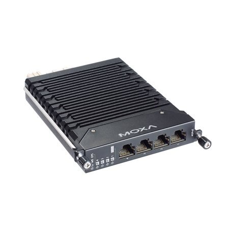 Moxa (LM-7000H-4GPoE) Gigabit Ethernet modulis, komplektacija: 4 10/100/1000BaseT(X) IEEE 802.3bt PoE++ prievadai Moxa (LM-7000H-4GPoE) Gigabit Ethernet modulis, komplektacija: 4 10/100/1000BaseT(X) IEEE 802.3bt PoE++ prievadai