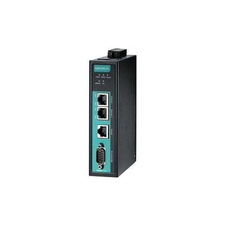 Moxa (MGate 5103-T) 1 prievadų Modbus/EtherNet/IP-į-PROFINET tinklų sietuvas, Darbinė temperatūra: -40...75 °C 2 Moxa (MGate 5103-T) 1 prievadų Modbus/EtherNet/IP-į-PROFINET tinklų sietuvas, Darbinė temperatūra: -40...75 °C 2