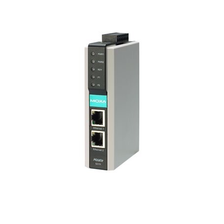 Moxa (MGate 5217I-600-T) 2 prievadų Modbus-į-BACnet/IP tinklų sietuvas, 600 taškai, 2kV galvaninis atskyrimas, 12...48 VDC, 24 VAC, Darbinė temperatūra: -40...75 °C 3 Moxa (MGate 5217I-600-T) 2 prievadų Modbus-į-BACnet/IP tinklų sietuvas, 600 taškai, 2kV galvaninis atskyrimas, 12...48 VDC, 24 VAC, Darbinė temperatūra: -40...75 °C 3