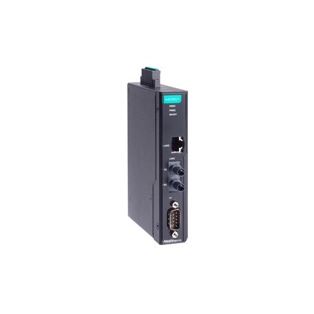 Moxa (MGate MB3170-M-ST-G2-T) 1 prievadų pažangus nuosekliojo ryšio ir Ethernet Modbus tinklų sietuvas, komplektacija: 1 RJ45 + 1 daugiamodis ST šviesolaidis Ethernet prievadai, DB9 nuoseklusis ryšys jungtis, Darbinė temperatūra: -40...75 °C Moxa (MGate MB3170-M-ST-G2-T) 1 prievadų pažangus nuosekliojo ryšio ir Ethernet Modbus tinklų sietuvas, komplektacija: 1 RJ45 + 1 daugiamodis ST šviesolaidis Ethernet prievadai, DB9 nuoseklusis ryšys jungtis, Darbinė temperatūra: -40...75 °C