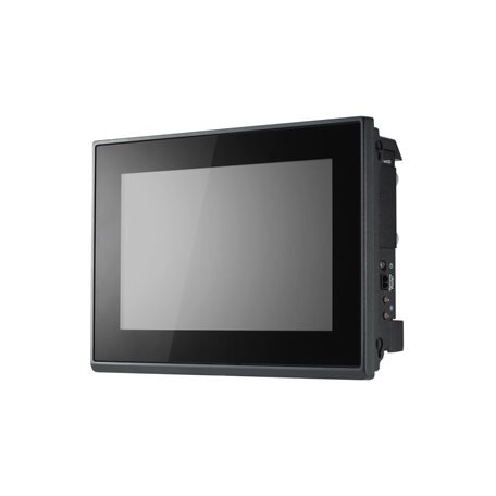 Moxa (MPC-2070-E2-T) 7-colių panelinis kompiuteris, Intel Atom® E3826 1.46 GHz procesorius, 1000-nit LCD su daugiataškis lietimas, 10...36 VDC, IP66 viduje priekinis, Darbinė temperatūra: -40...70 °C, 4 GB RAM 3