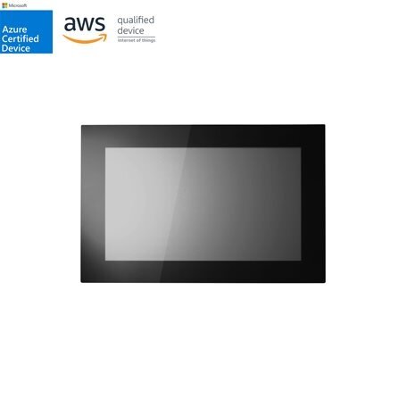 Moxa (MPC-2070-E2-T-W7E) 7-colių panelinis kompiuteris, Intel Atom® E3826 1.46 GHz procesorius, 1000-nit LCD su daugiataškis lietimas, 10...36 VDC, IP66 viduje priekinis, Darbinė temperatūra: -40...70 °C, 4 GB RAM, 1 CFast lizdas, komplektacija: 32 GB plo 1