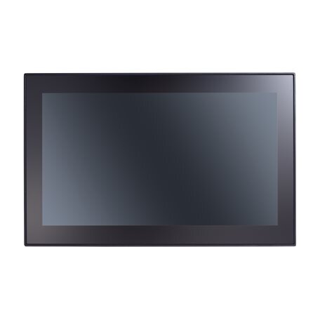 Moxa (MPC-3150W-E2-LB-T) 15.6-colių panelinis kompiuteris, komplektacija: Intel Atom® x6211E dviejų branduolių 1.30 GHz procesorius, 8 GB RAM, 400-nit daugiataškis lietimas PCAP LCD, 2 LAN, 2 nuoseklusis ryšys, 2 USB 3.0, 12/24 VDC maitinimo įėjimas, IP66 1