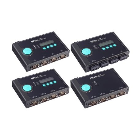 Moxa (NPort 5430) 4 prievadų RS-422/485 nuosekliojo ryšio įrenginių serveris 1 Moxa (NPort 5430) 4 prievadų RS-422/485 nuosekliojo ryšio įrenginių serveris 1