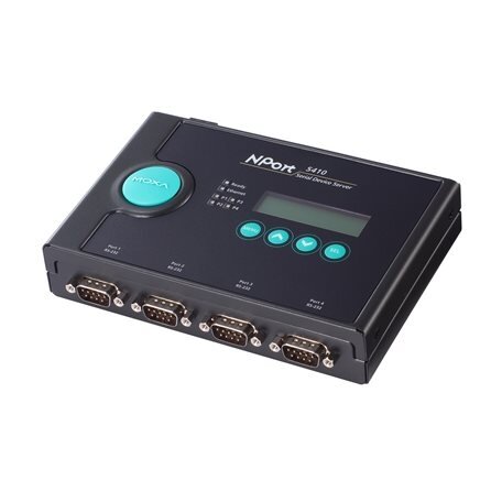 Moxa (NPort 5430) 4 prievadų RS-422/485 nuosekliojo ryšio įrenginių serveris 3 Moxa (NPort 5430) 4 prievadų RS-422/485 nuosekliojo ryšio įrenginių serveris 3