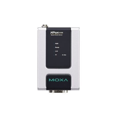 Moxa (NPort 6150-T) 1 prievadų RS-232/422/485 saugus įrenginių serveris, Darbinė temperatūra: -40...75 °C 3 Moxa (NPort 6150-T) 1 prievadų RS-232/422/485 saugus įrenginių serveris, Darbinė temperatūra: -40...75 °C 3