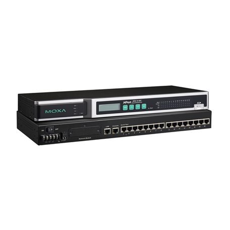 Moxa (NPort 6450) 4 prievadų RS-232/422/485 į Ethernet saugus nuosekliojo ryšio prievadas serveris 3