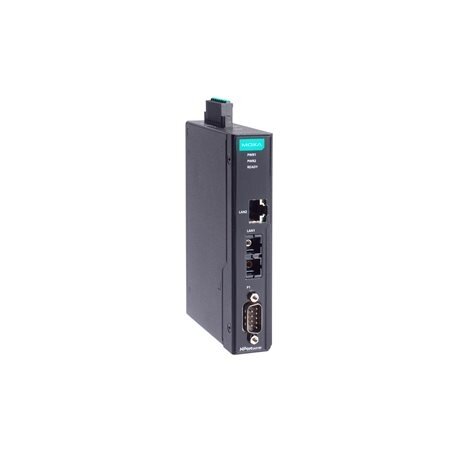 Moxa (NPort IA5250-TB-G2-T) 2 kartos 2 prievadų RS-232/422/485 DIN bėgelio nuosekliojo ryšio įrenginių serveris, komplektacija: 2 RJ45 prievadai, 2 5 kontaktų gnybtų blokai, Darbinė temperatūra: -40...75 °C 3 Moxa (NPort IA5250-TB-G2-T) 2 kartos 2 prievadų RS-232/422/485 DIN bėgelio nuosekliojo ryšio įrenginių serveris, komplektacija: 2 RJ45 prievadai, 2 5 kontaktų gnybtų blokai, Darbinė temperatūra: -40...75 °C 3