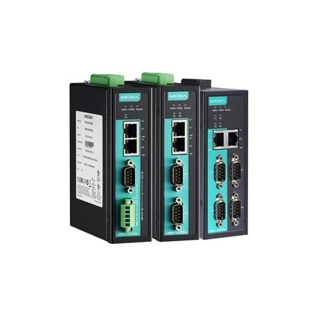 Moxa (NPort IA5450AI) 4 prievadų RS-232/422/485 pramoninis automatizavimo įrenginių serveris su nuoseklusis ryšys/LAN/maitinimas apsauga nuo viršįtampių, 2 10/100BaseT(X) prievadai su vienas IP, Darbinė temperatūra: 0...60 °C, 2 kV galvaninio atskyrimo ap 1 Moxa (NPort IA5450AI) 4 prievadų RS-232/422/485 pramoninis automatizavimo įrenginių serveris su nuoseklusis ryšys/LAN/maitinimas apsauga nuo viršįtampių, 2 10/100BaseT(X) prievadai su vienas IP, Darbinė temperatūra: 0...60 °C, 2 kV galvaninio atskyrimo ap 1