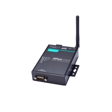 Moxa (NPort W2150A-W4-US) 1 prievadų RS-232/422/485 belaidis įrenginių serveris, komplektacija: 802.11a/b/g/n WLAN US dažnių juosta, US kištukas, 12...48 VDC, Darbinė temperatūra: 0...55 °C 3 Moxa (NPort W2150A-W4-US) 1 prievadų RS-232/422/485 belaidis įrenginių serveris, komplektacija: 802.11a/b/g/n WLAN US dažnių juosta, US kištukas, 12...48 VDC, Darbinė temperatūra: 0...55 °C 3