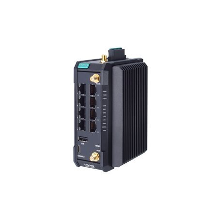 Moxa (OnCell G4308-LTE4-GL) pramoninis LTE Cat. 4 mobiliojo ryšio saugus maršrutizatorius, pasaulinis dažnių juosta Palaikymas, 8 10/100/1000BaseT(X) RJ45 prievadai, Darbinė temperatūra: -10...55 °C 2 Moxa (OnCell G4308-LTE4-GL) pramoninis LTE Cat. 4 mobiliojo ryšio saugus maršrutizatorius, pasaulinis dažnių juosta Palaikymas, 8 10/100/1000BaseT(X) RJ45 prievadai, Darbinė temperatūra: -10...55 °C 2