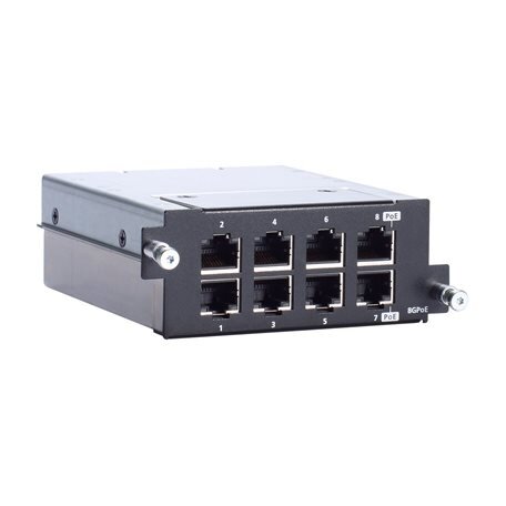 Moxa (RM-G4000-4MSC2TX) Fast Ethernet modulis, komplektacija: 4 daugiamodis 100BaseFX prievadai su SC jungtys, 2 10/100BaseT(X) prievadai 3
