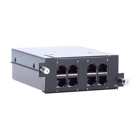 Moxa (RM-G4000-8TX) Fast Ethernet modulis, komplektacija: 8 10/100BaseT(X) prievadai