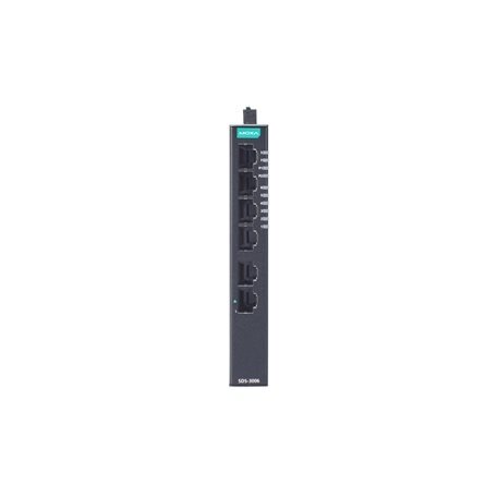 Moxa (SDS-3006-2GTXSFP) kompaktiškas pramoninis išmanusis Ethernet komutatorius, komplektacija: 4 10/100BaseT(X) prievadai, 2 10/100/1000BaseT(X) arba 100/1000BaseSFP kombinuoti prievadai, dvigubas 12/24/48 VDC maitinimo įėjimai, Darbinė temperatūra: -10. 2 Moxa (SDS-3006-2GTXSFP) kompaktiškas pramoninis išmanusis Ethernet komutatorius, komplektacija: 4 10/100BaseT(X) prievadai, 2 10/100/1000BaseT(X) arba 100/1000BaseSFP kombinuoti prievadai, dvigubas 12/24/48 VDC maitinimo įėjimai, Darbinė temperatūra: -10. 2