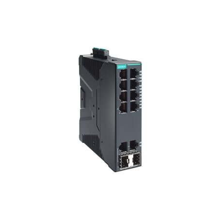 Moxa (SDS-G3010-2GTXSFP-T) kompaktiškas pramoninis išmanusis Ethernet komutatorius, komplektacija: 8 10/100/1000BaseT(X) prievadai, 2 10/100/1000BaseT(X) arba 100/1000BaseSFP kombinuoti prievadai, dvigubas 12/24/48 VDC maitinimo įėjimai, Darbinė temperatū Moxa (SDS-G3010-2GTXSFP-T) kompaktiškas pramoninis išmanusis Ethernet komutatorius, komplektacija: 8 10/100/1000BaseT(X) prievadai, 2 10/100/1000BaseT(X) arba 100/1000BaseSFP kombinuoti prievadai, dvigubas 12/24/48 VDC maitinimo įėjimai, Darbinė temperatū