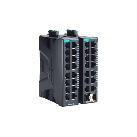 Moxa (SDS-G3016-2GSFP-T) kompaktiškas pramoninis visi prievadai Gigabit, išmanusis Ethernet komutatorius, komplektacija: 14 10/100/1000BaseT(X) prievadai, 2 100/1000BaseSFP prievadai, dvigubas 12/24/48 VDC maitinimo įėjimai, Darbinė temperatūra: -40...75 1 Moxa (SDS-G3016-2GSFP-T) kompaktiškas pramoninis visi prievadai Gigabit, išmanusis Ethernet komutatorius, komplektacija: 14 10/100/1000BaseT(X) prievadai, 2 100/1000BaseSFP prievadai, dvigubas 12/24/48 VDC maitinimo įėjimai, Darbinė temperatūra: -40...75 1