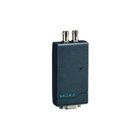 Moxa (TCF-90-S-ST) RS-232 į vienamodis ST šviesolaidis optinis keitiklis, prievadas maitinamas
