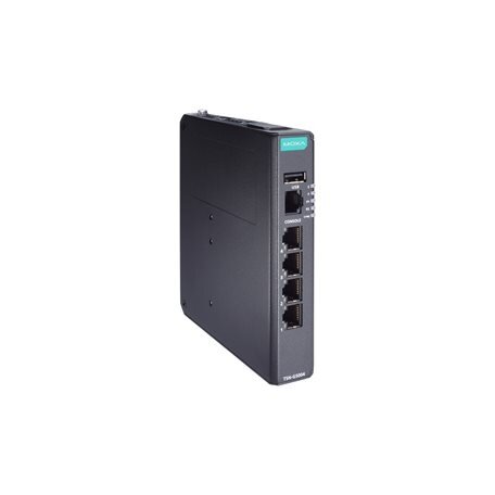 Moxa (TSN-G5004) su TSN funkcija valdomas Ethernet komutatorius, komplektacija: 4 10/100/1000BaseT(X) prievadai, Darbinė temperatūra: -10...60 °C 1 Moxa (TSN-G5004) su TSN funkcija valdomas Ethernet komutatorius, komplektacija: 4 10/100/1000BaseT(X) prievadai, Darbinė temperatūra: -10...60 °C 1