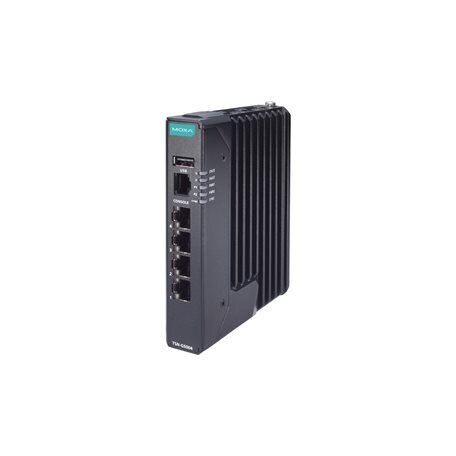 Moxa (TSN-G5004) su TSN funkcija valdomas Ethernet komutatorius, komplektacija: 4 10/100/1000BaseT(X) prievadai, Darbinė temperatūra: -10...60 °C 3