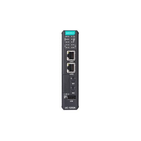 Moxa (UC-1222A) Arm® Cortex®-A53 dviejų branduolių 64-bitų 1-GHz pramoninis kompiuteris, komplektacija: 2 Ethernet prievadai, 2 RS-232/422/485 nuosekliojo ryšio prievadai, 1 USB 2.0 prievadas, 1 mPCIe plėtimo lizdas, 12...24 VDC, TPM v2.0 modulis, Moxa pr 2 Moxa (UC-1222A) Arm® Cortex®-A53 dviejų branduolių 64-bitų 1-GHz pramoninis kompiuteris, komplektacija: 2 Ethernet prievadai, 2 RS-232/422/485 nuosekliojo ryšio prievadai, 1 USB 2.0 prievadas, 1 mPCIe plėtimo lizdas, 12...24 VDC, TPM v2.0 modulis, Moxa pr 2