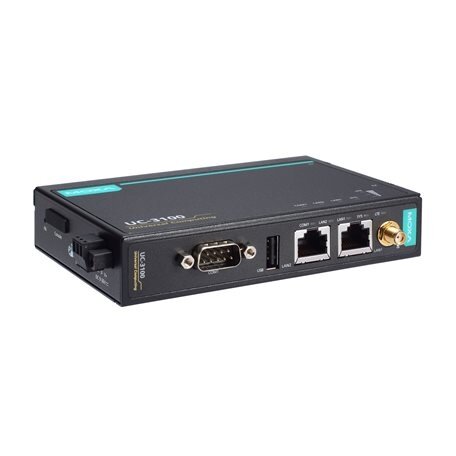 Moxa (UC-3111-T-AU-LX) Arm architektūros kompiuteris skirta AUS ir NZ regionai su integruotu LTE Cat. 1 ir Wi-Fi a/b/g/n moduliai, 1 GHz procesorius, 512 MB RAM, 4 GB eMMC, 2 Ethernet prievadai, 2 nuosekliojo ryšio prievadai, 1 USB prievadas, 1 SD lizdas, 3 Moxa (UC-3111-T-AU-LX) Arm architektūros kompiuteris skirta AUS ir NZ regionai su integruotu LTE Cat. 1 ir Wi-Fi a/b/g/n moduliai, 1 GHz procesorius, 512 MB RAM, 4 GB eMMC, 2 Ethernet prievadai, 2 nuosekliojo ryšio prievadai, 1 USB prievadas, 1 SD lizdas, 3